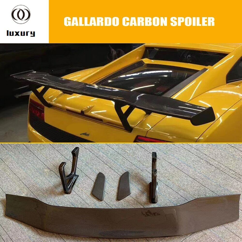 Perfect Fit Lamborghini Gallardo LP550 560 570 DMC Wing Carbon Fiber Aerodynamic