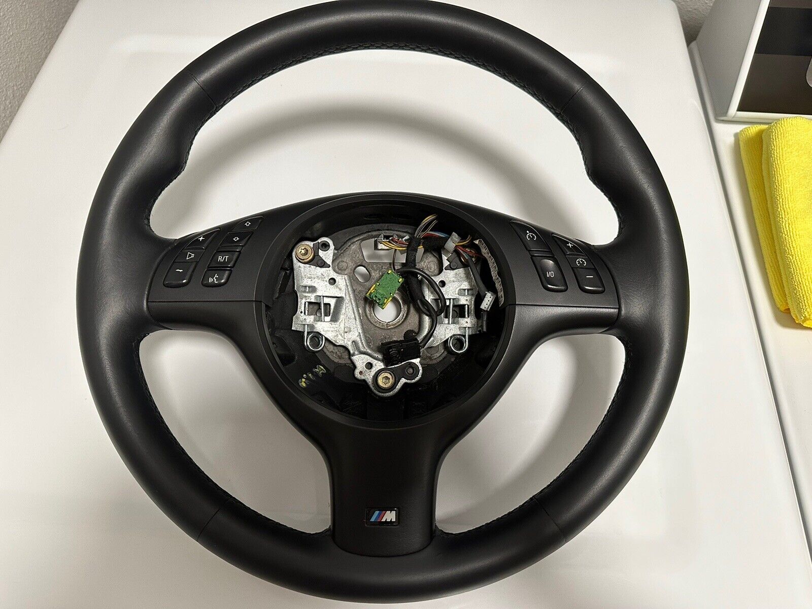 OEM Refinished E39 M5/E46 M3 Steering Wheel With All Accessories/Turn Signals