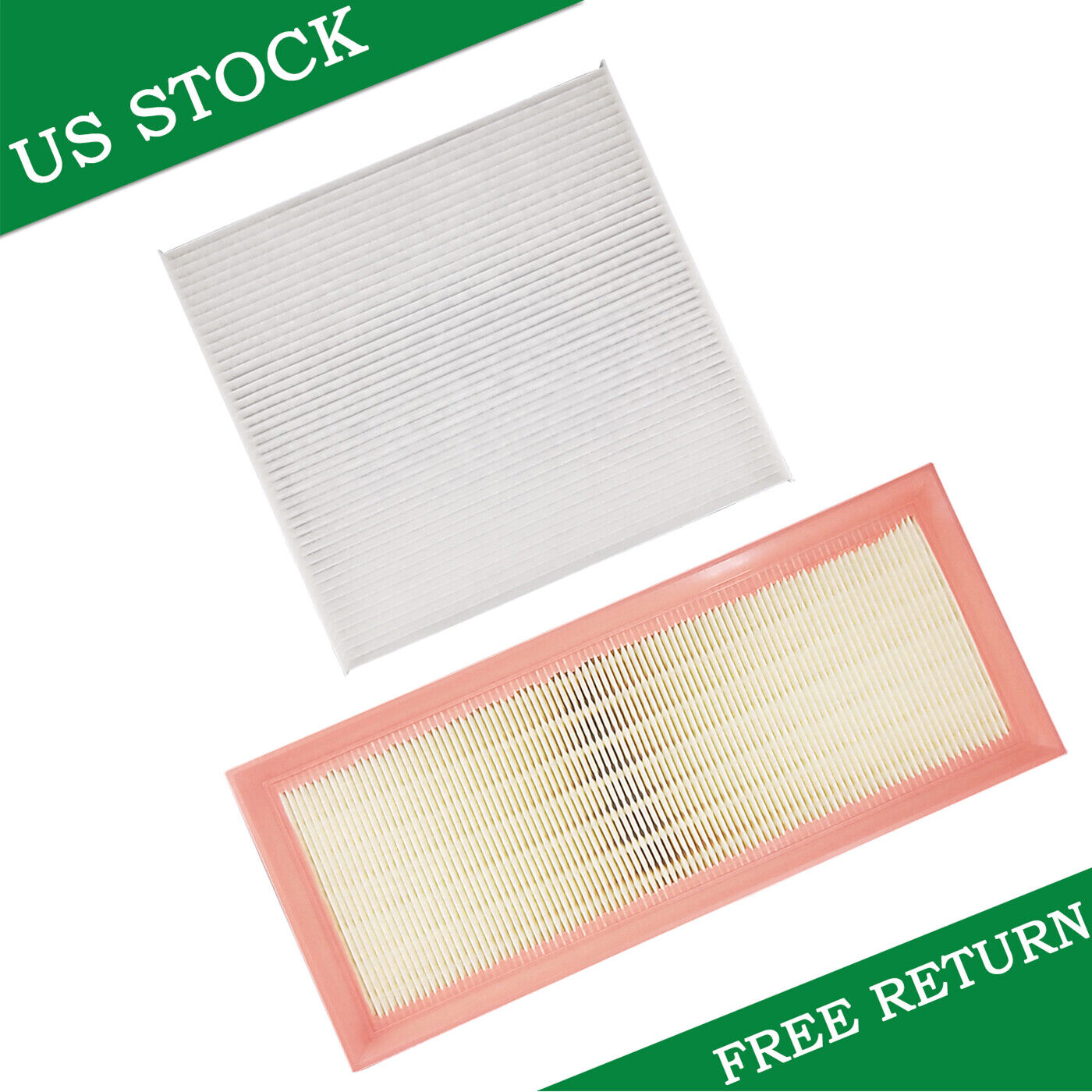 1 Set of Cabin Air Filter+Engine Air Filter Fit For Nissan Altima 2.5L 2007-2013