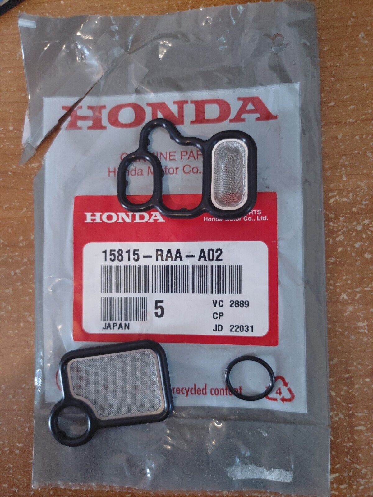 Honda Genuine OEM I-VTEC Spool Valve Gasket Kit K-Series CIVIC SI RSX TSX 