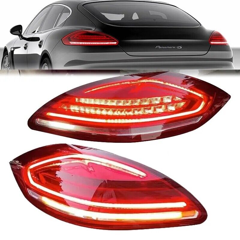 LED Tail lights For Porsche Panamera 970 2011-2013 Plug and Play Brake Lamps