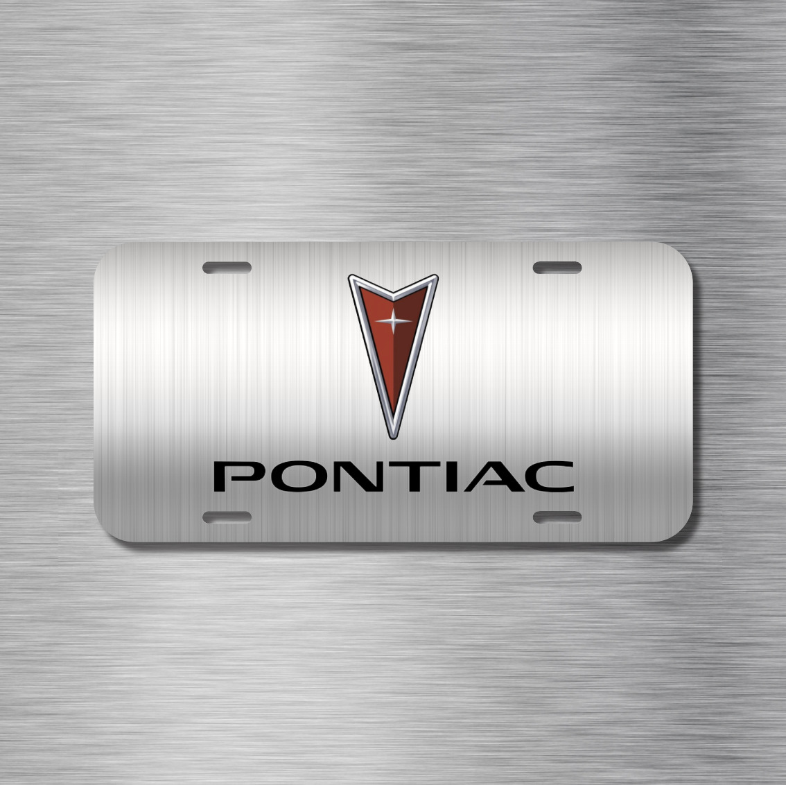 Pontiac Vibe GTO G6 G8 Firebird Aztec Vehicle License Plate Front Auto Tag NEW