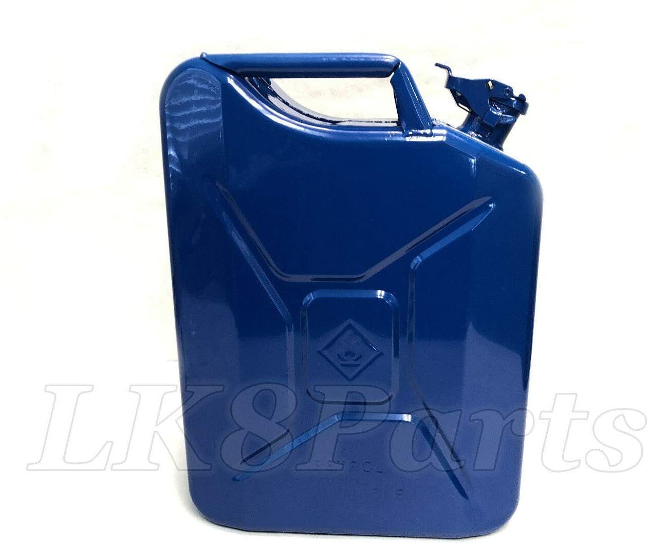 Wavian Steel Jerry Can Blue 20 liters 20L / 5 Gallon NATO Military Spec GJC20BLU
