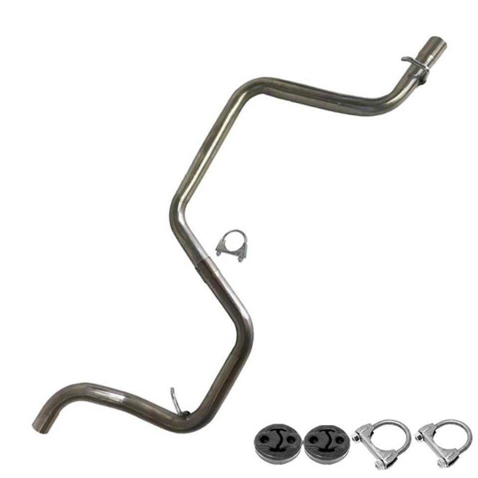 Stainless Steel Exhaust Intermediate Pipe with hangers fit: 04-2008 Chevy Malibu