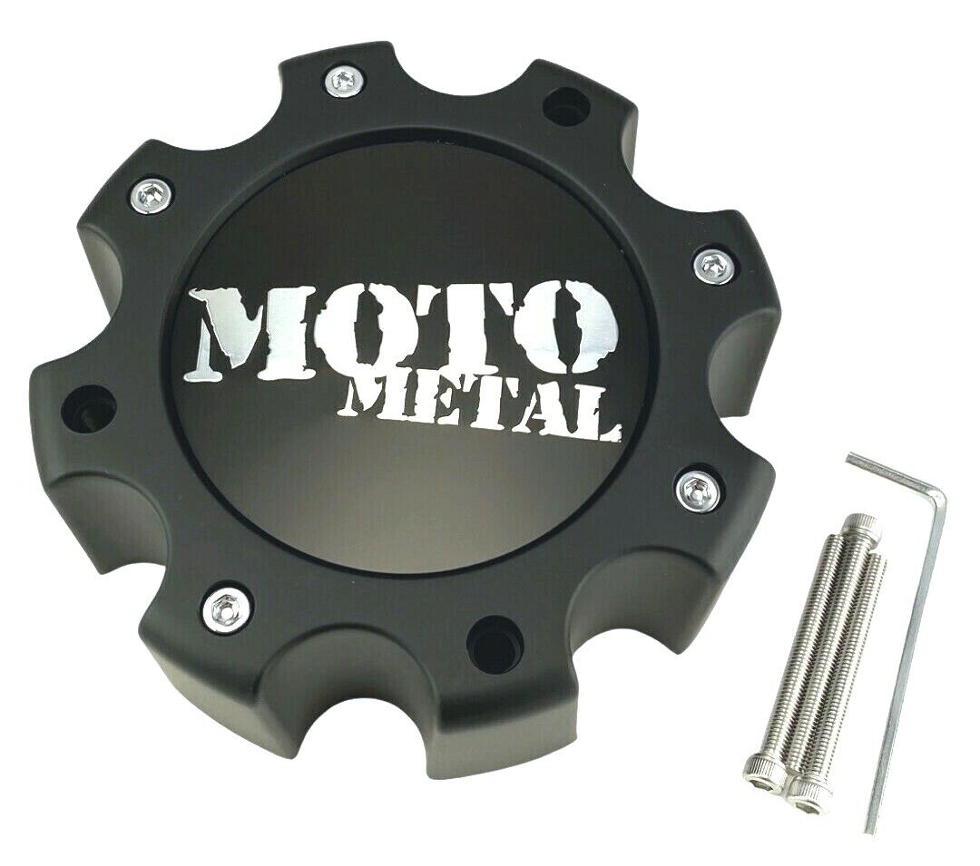 NEW Moto Metal MO961 Matte Black Bolt On Wheel Rim Center Cap 8 Lug 845L172S2