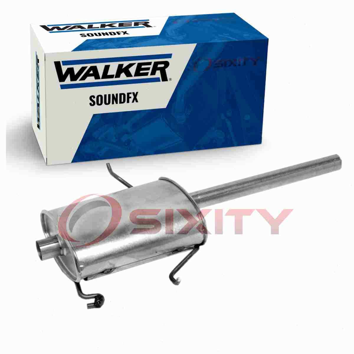 Walker SoundFX Exhaust Muffler for 1995-1997 Geo Metro 1.3L L4 Mufflers  xz