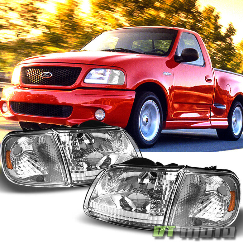 1997-2003 Ford F-150 F150 Expedition Headlights+Corner Lights Signal Lamps 97-03