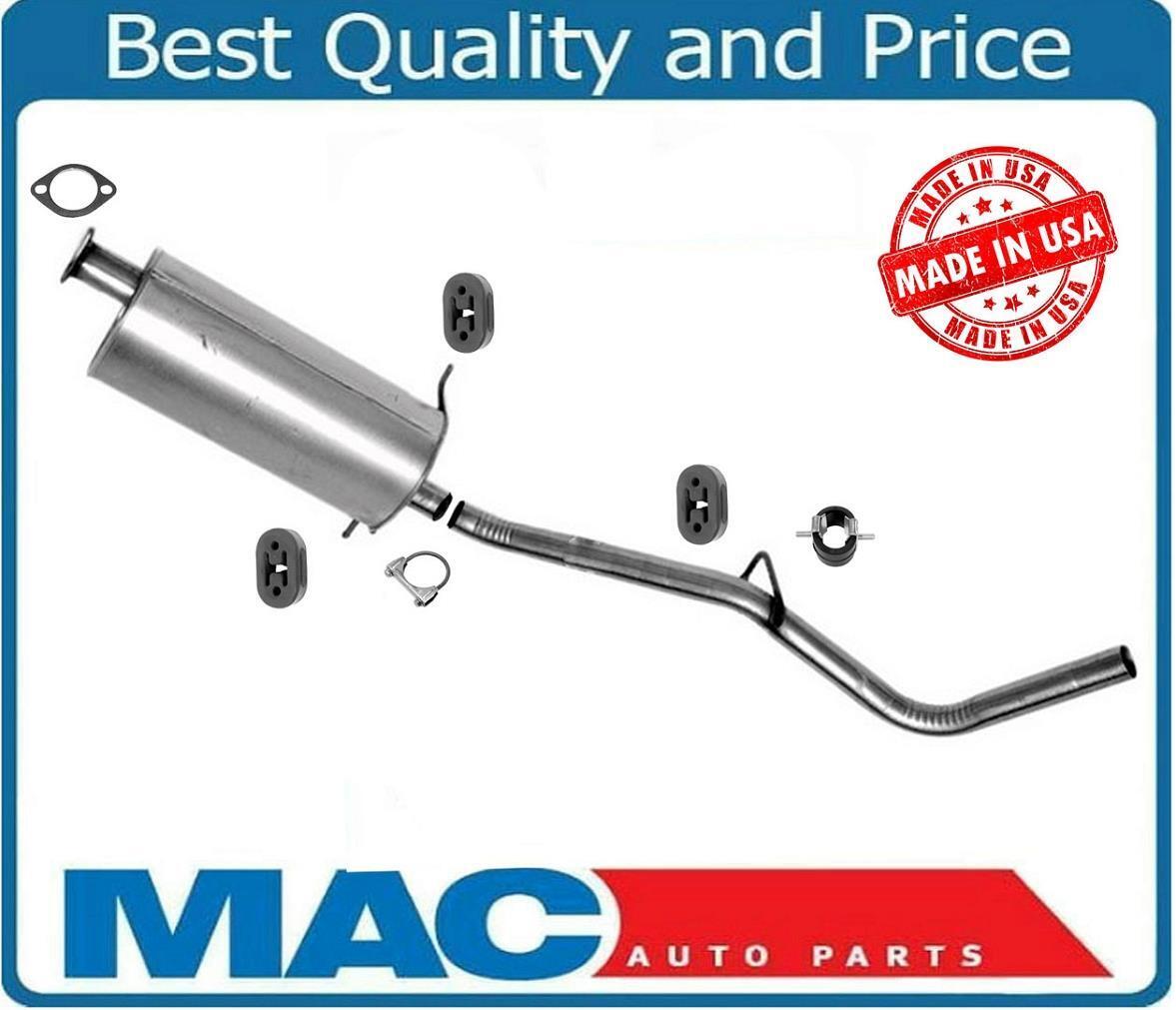 Muffler Exhaust System For 1998-2000 Nissan Frontier 2.4L Excludes Ext Pipe