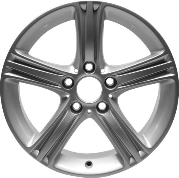 Wheel 17x7-1/2 5 Triple Edge Spoke Fits 12-18 BMW 320i 383842