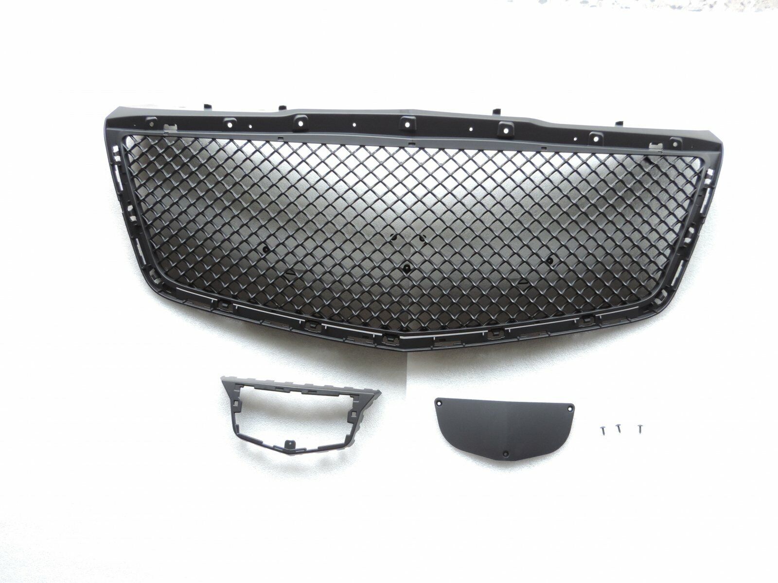 Matte Black Mesh Upper Grille For 2015 2016 2017 2018 Cadillac CTS