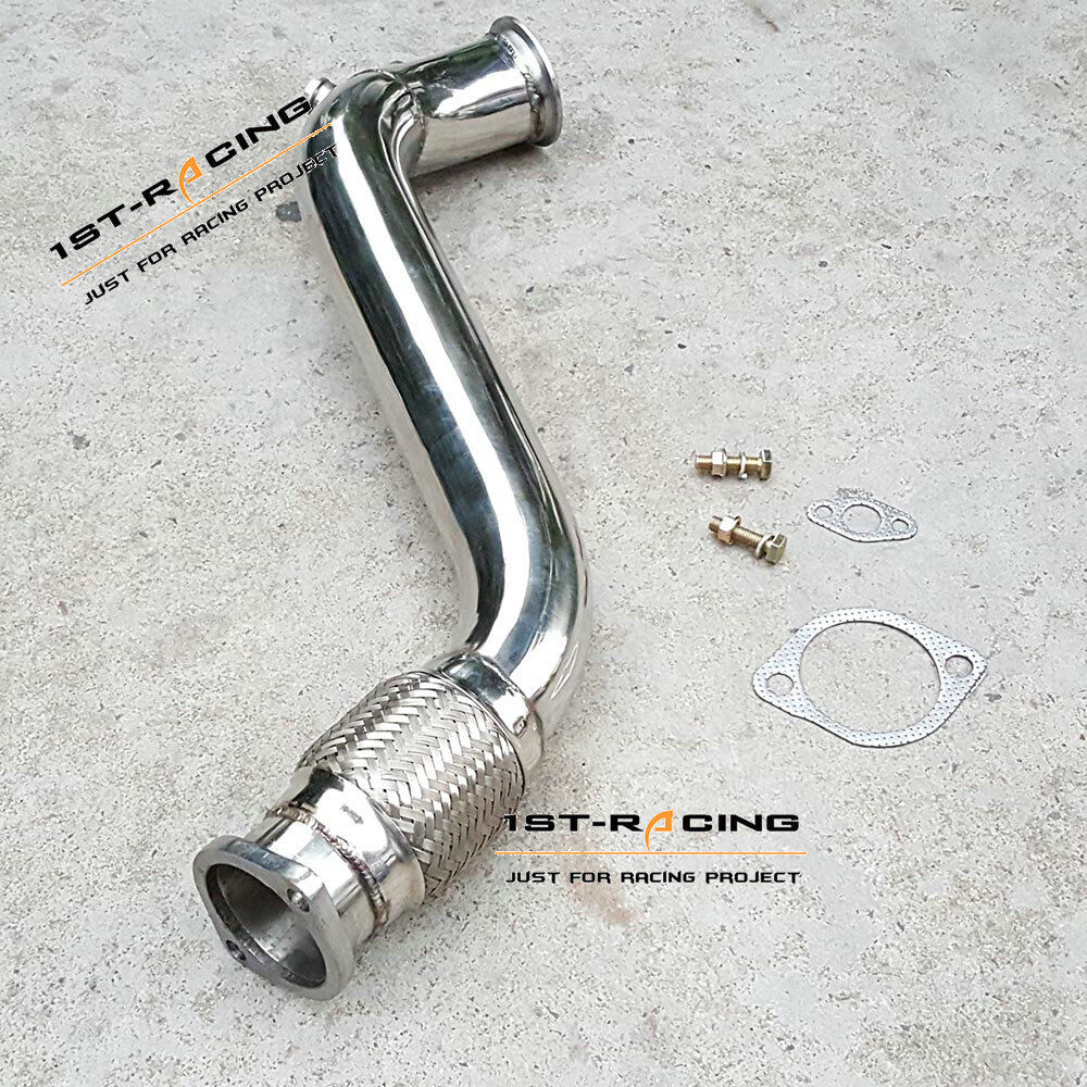 3'' Stainless Steel Turbo Exhaust Downpipe For 93-98 Toyota Supra 2JZ-GE 2JZ-GTE