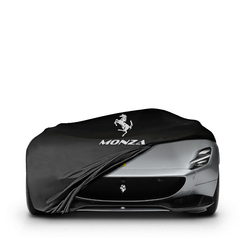 MONZA INDOOR CAR COVER WİTH LOGO ,COLOR OPTIONS PREMİUM FABRİC