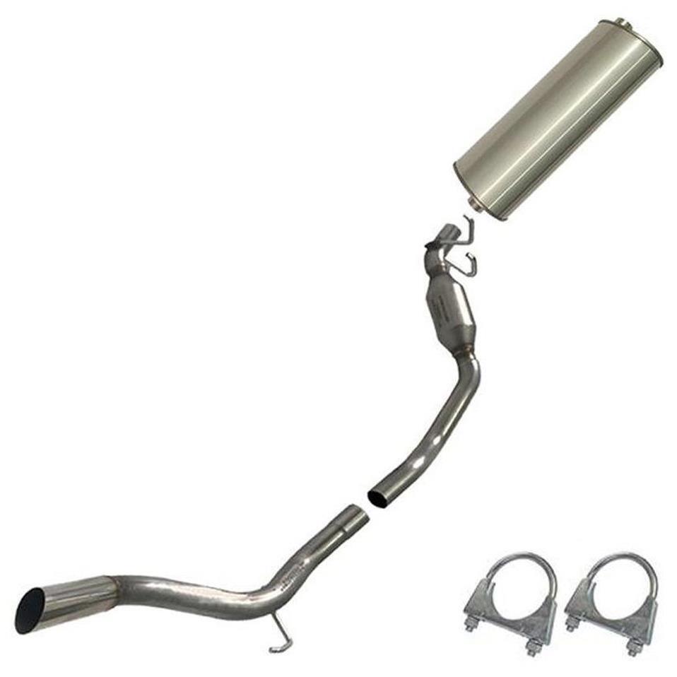 Stainless Steel Exhaust System Kit fits: Ford Explorer Sport Trac 2001-2005 4.0L