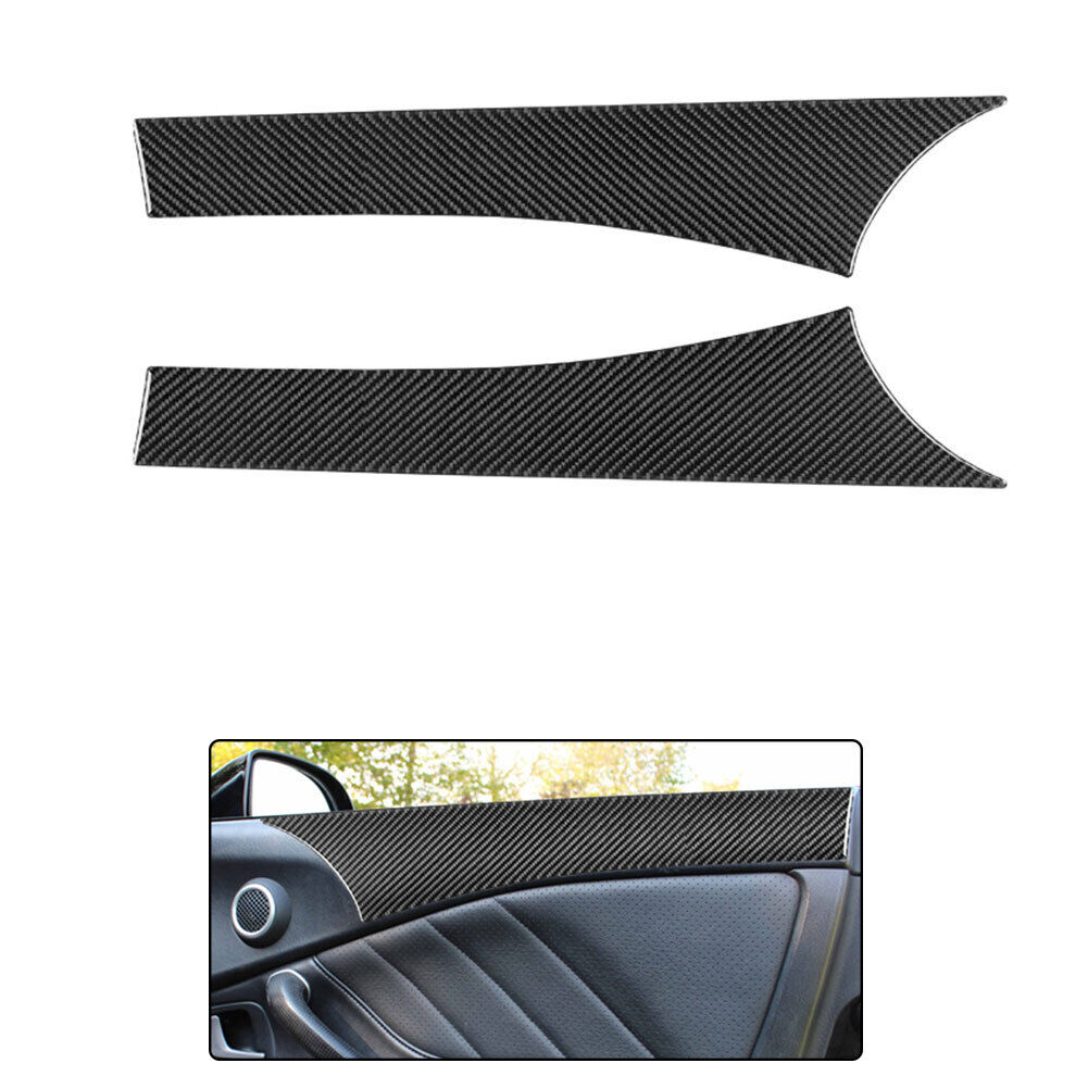 Vehicle Carbon Fiber Door Trim Panel Frame Sticker Decal Trim For Honda S2000 