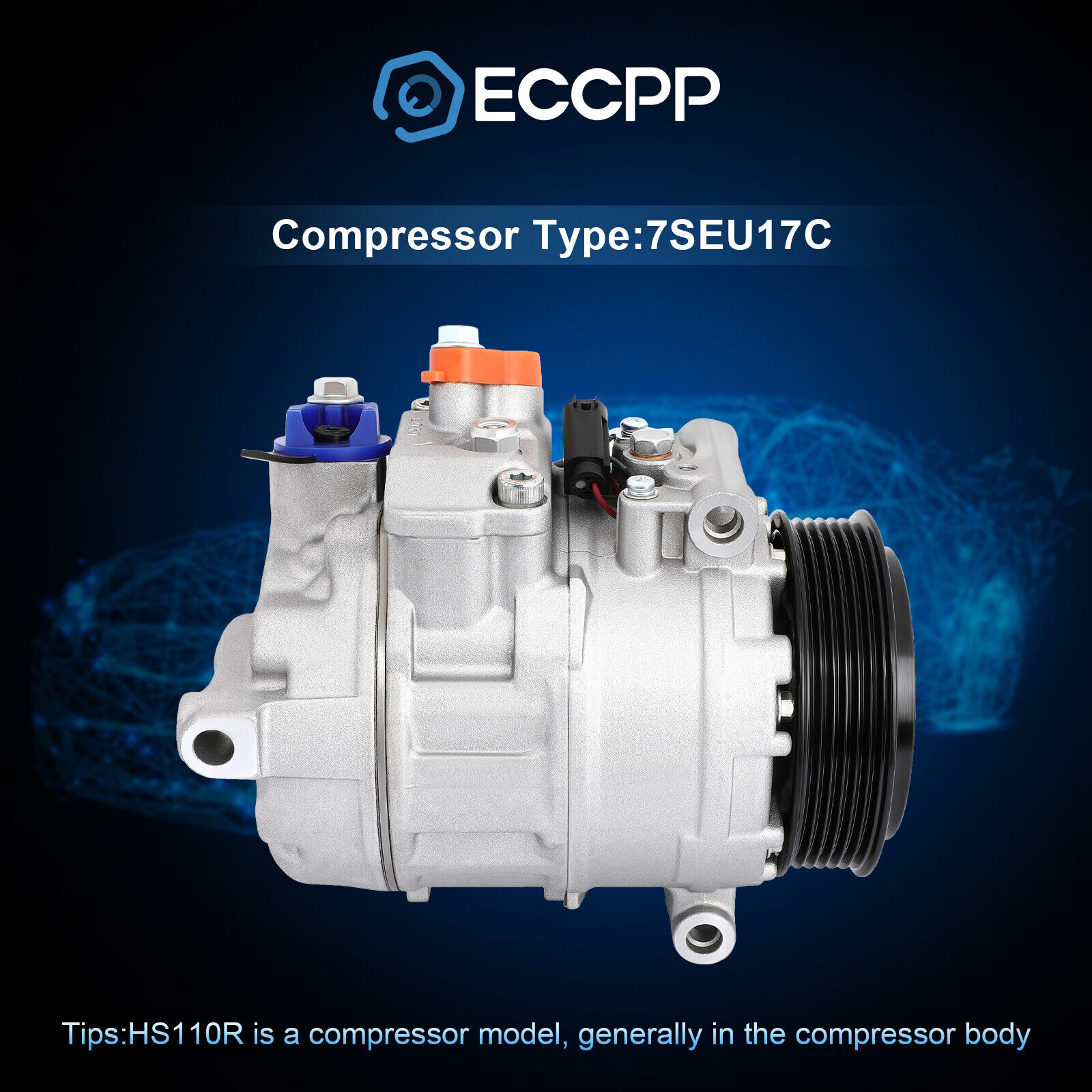 AC A/C Compressor For Mercedes-Benz C320  ML350 GL450 ML550 S550 E500