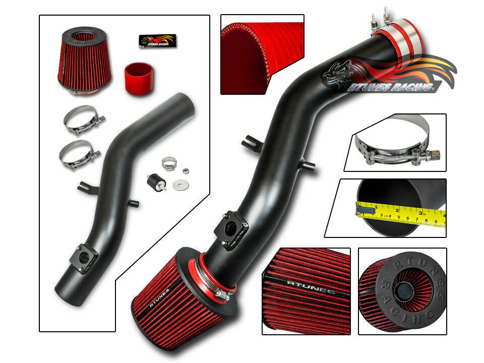 SPORT AIR INTAKE + RED FILTER For LEXUS 06-11 IS250 IS350 IS C 2.5L 3.5L V6