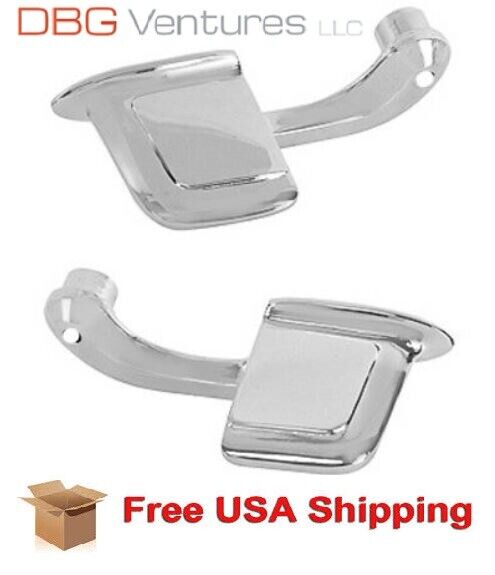 Fits 1959-1967 Impala Door Handle Inner Chrome Pair Right & Left Side 