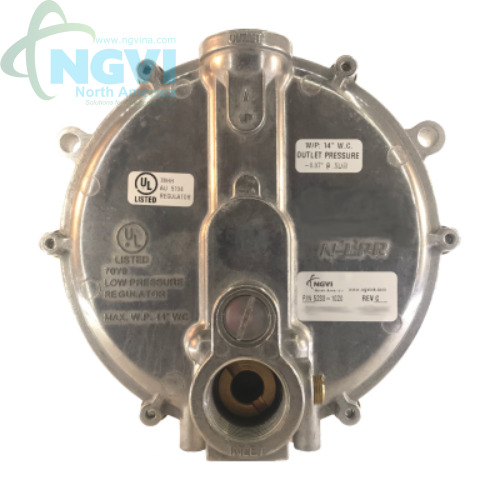 WOODWARD Low Pressure Regulator (LPR)  NG/LP (Garretson/Impco KN 039-122)