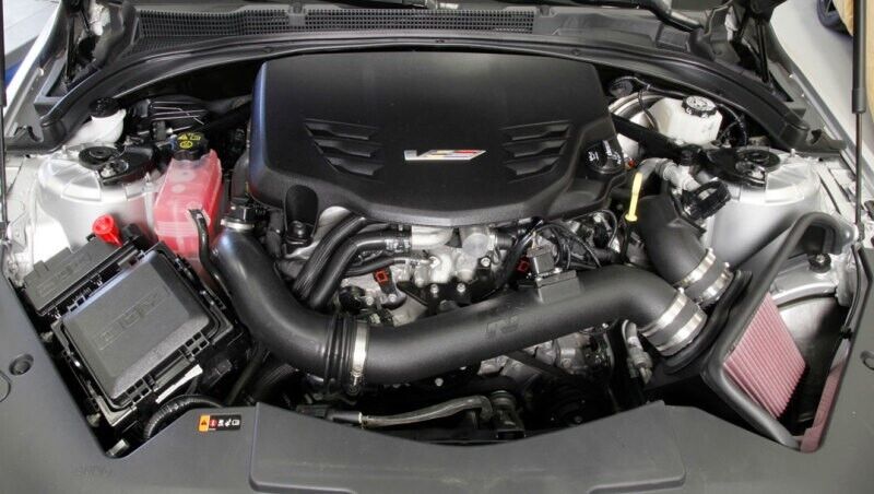 K&N Performance Air Intake System for 2016-2017 Cadillac ATS-V 3.6L V6