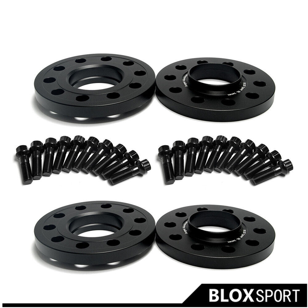 2Pairs Front 15mm+ Rear 20mm Wheel Spacer For Mercedes Benz C63 S AMG Coupe C205
