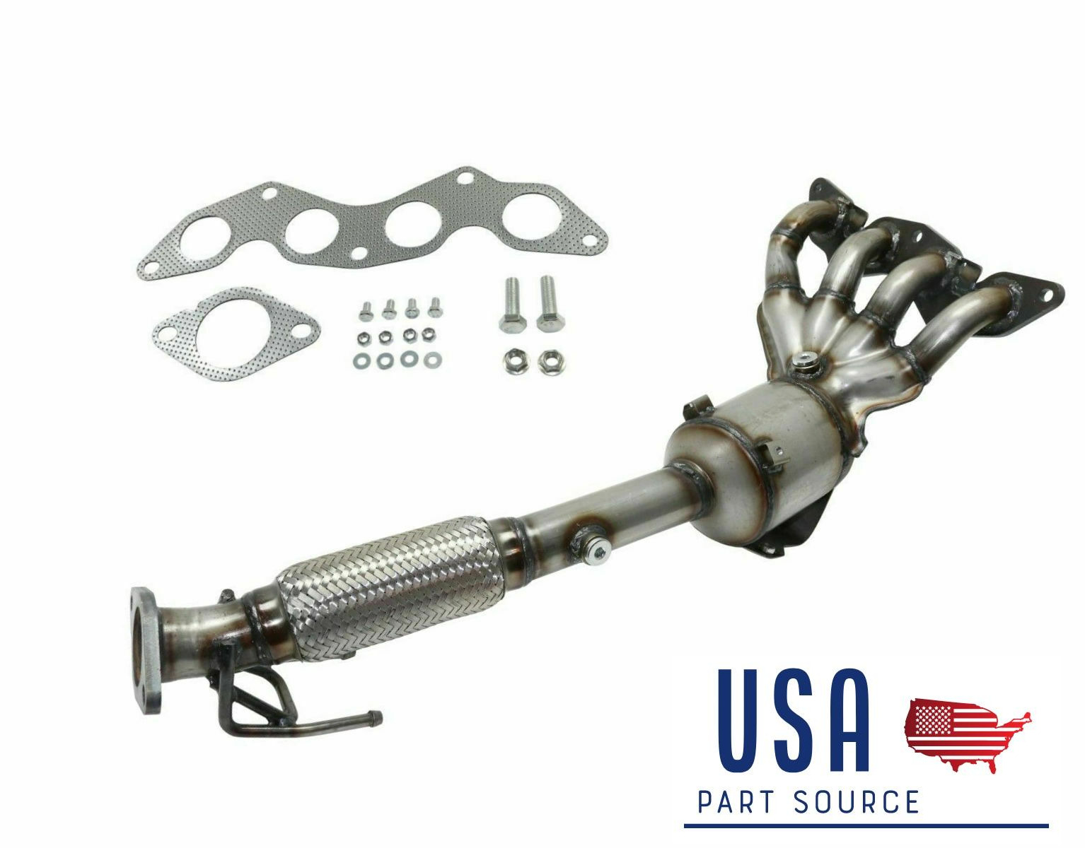 New Front Exhaust Manifold Catalytic Converter For 2012-2017 Ford Focus 2.0L 