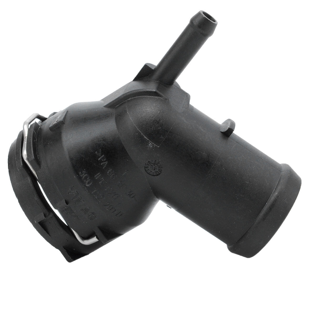 Genuine Upper Radiator Coolant Pipe Connector Hose for VAG 3C0122291D
