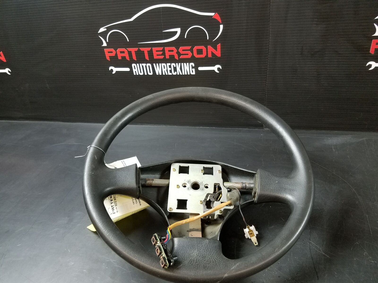 1992 NISSAN STANZA Vinyl Steering Wheel without Accessory Control Trim Code G 