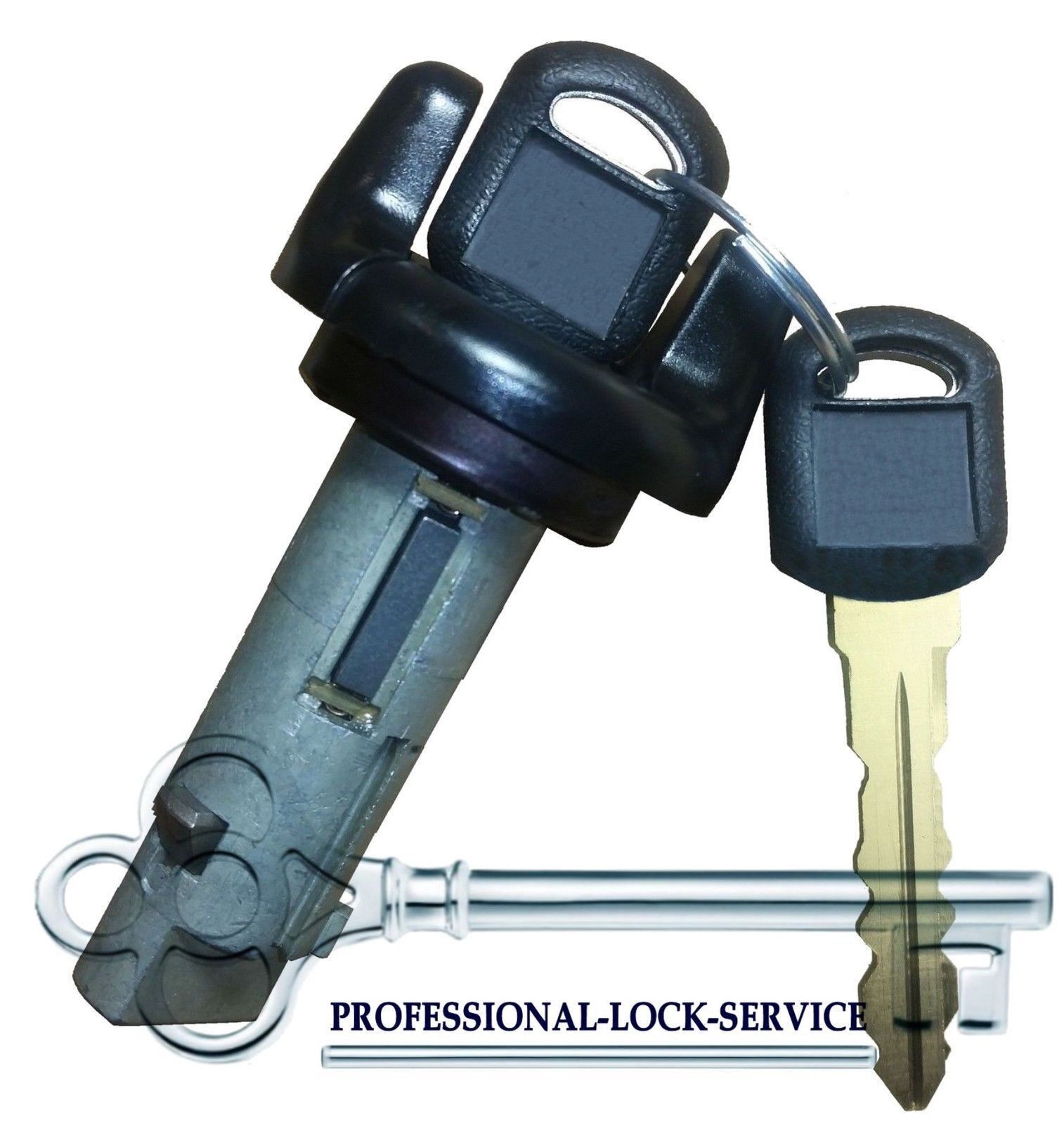 Chevy S10 Pickup 95-97 Ignition Key Switch Lock Cylinder Tumbler Barrel 2 Keys