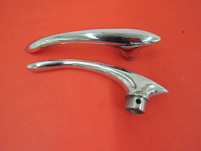 NEW 1932 Ford 3 Window coupe long point interior door handles PAIR  B-46266-AR