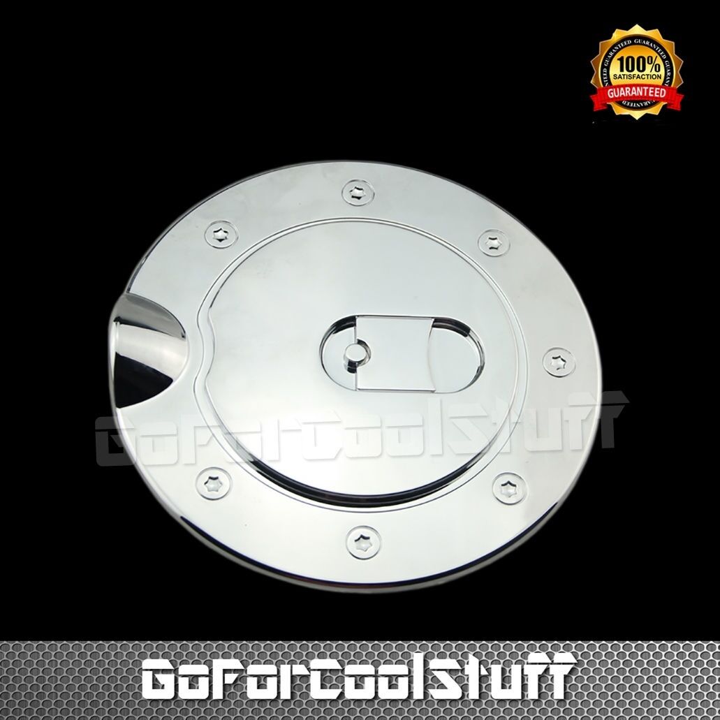 For 1997 98 99 00 01 02 2003 Ford F150 F-150 Chrome Fuel Tank Gas Cap Door Cover