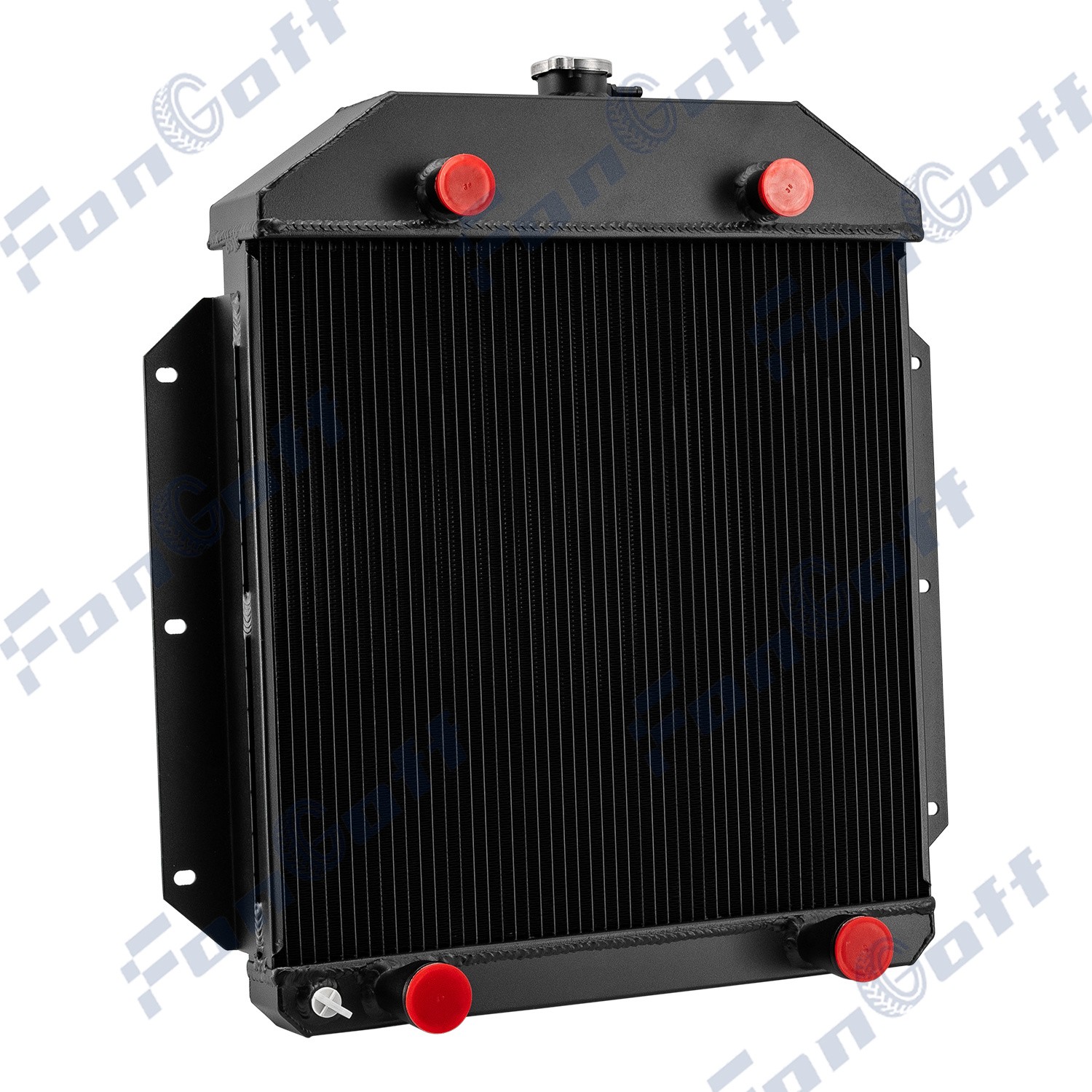 Fit Ford 1949-1953 Taunus Custom Flathead Configuration V8 MT 3 Rows Radiator