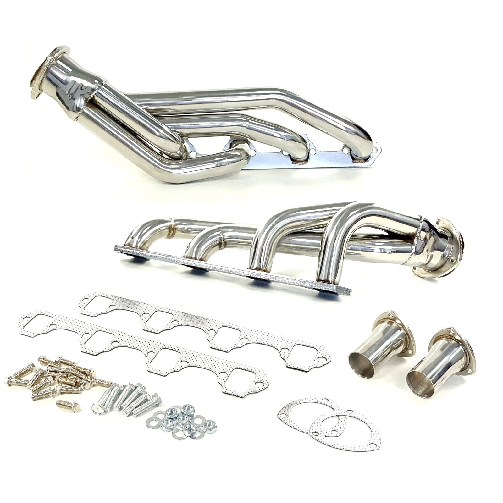 Mid Long Tube Exhaust Headers For Small Block Mustang Falcon 260 289 302 SBF