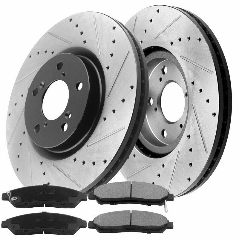 Brake Rotor with Brake Pads Rear For Lancer Jeep Compass Patriot IN D30