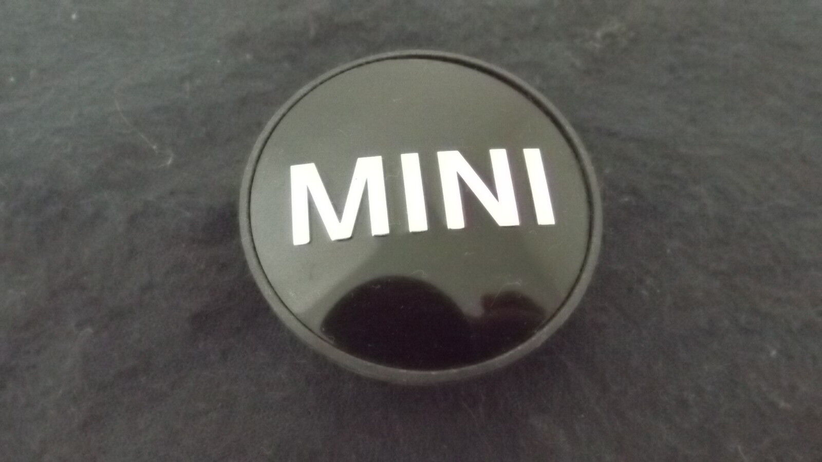MINI Cooper OEM Wheel Center Cap Black Finish Chrome Logo 3613-1171 069  