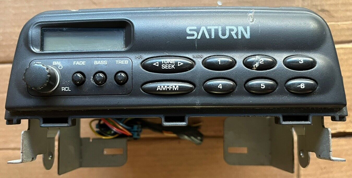 1996-1999 Saturn SC1 SC2 SL SL1 SL2 SW1 SW2 Radio AM FM Receiver Untested