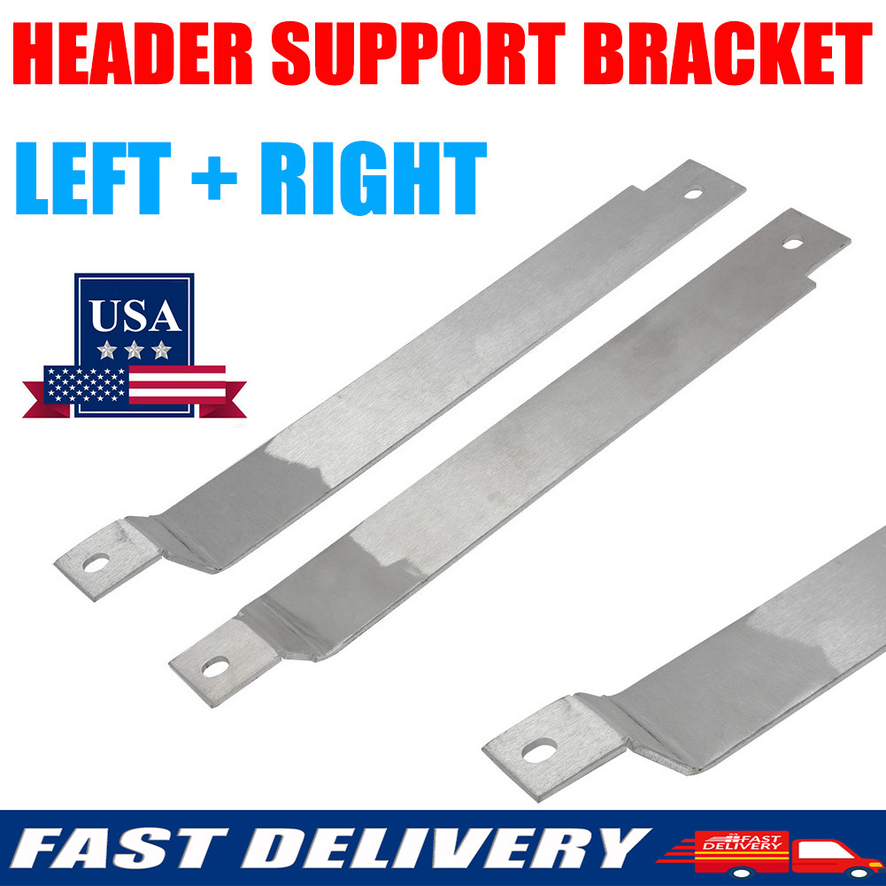 2 x Front Header Support Bracket For G Body Buick Regal Grand National 1982-88