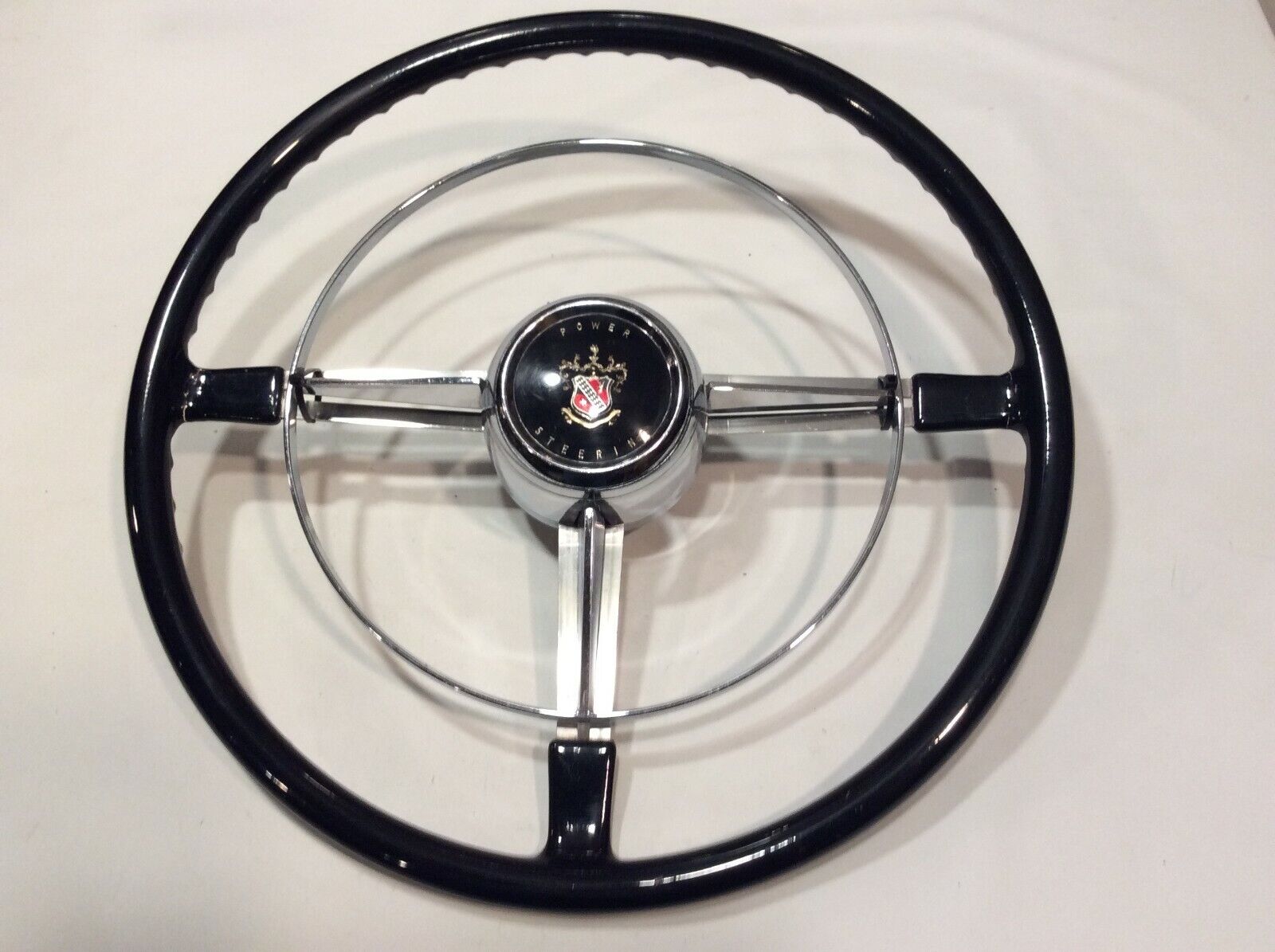 1954 Buick Skylark Steering Wheel Horn Ring & Horn Cap Button Vintage Original 