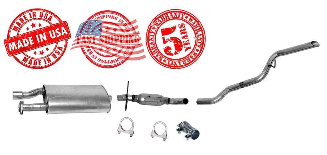 Exhaust System Muffler & Tail Pipe for 1999-2001 Ford Explorer V8 5.0 Eng Only