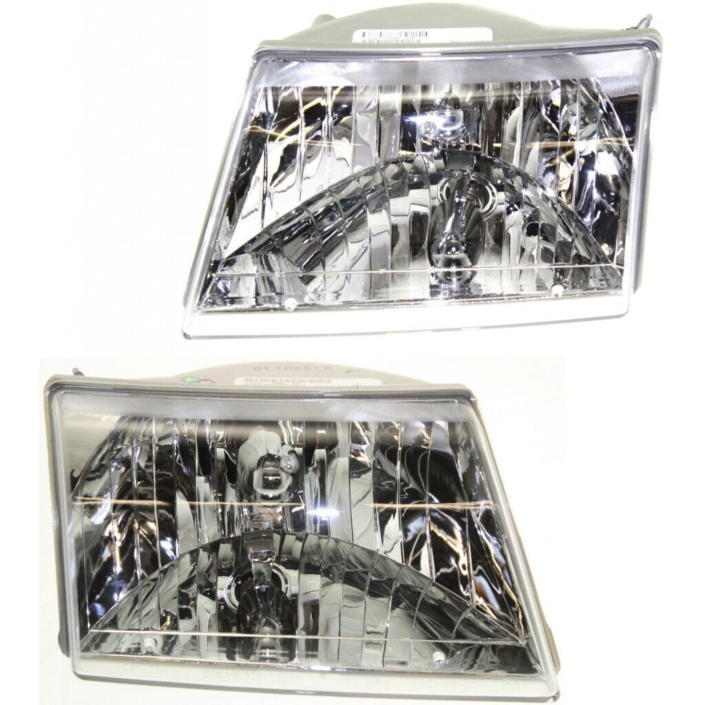 For Mazda B2300 Headlight Assembly 2001-2010 Pair Driver and Passenger Side