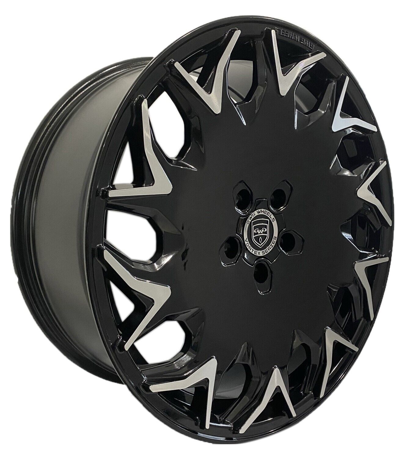 4 GV06 20 inch Staggered Black Rims fits MASERATI QUATTROPORTE 2005-2020