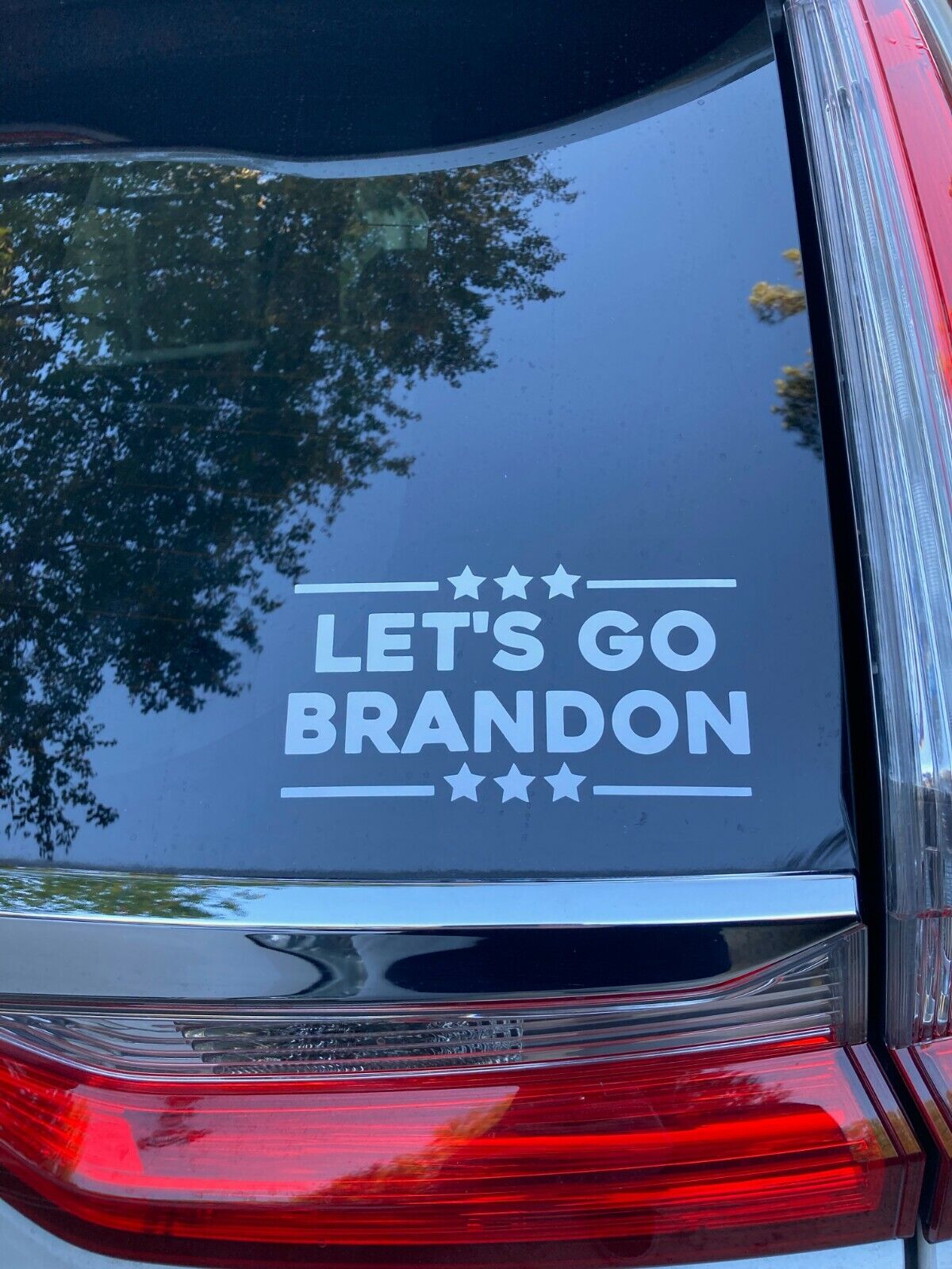Let's Go Brandon Stars FJB Joe Biden Sticker Bumper Vinyl Decal
