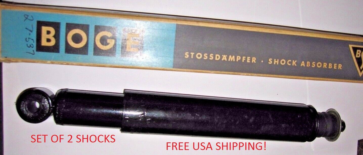 FORD TAUNUS 17M GERMAN MADE  BOGE SET OF 2 REAR SHOCK  ABSORBERS 