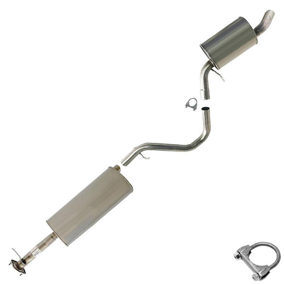 Direct Fit Stainless Exhaust System fits: 2002-05 Envoy Trailblazer Ascender