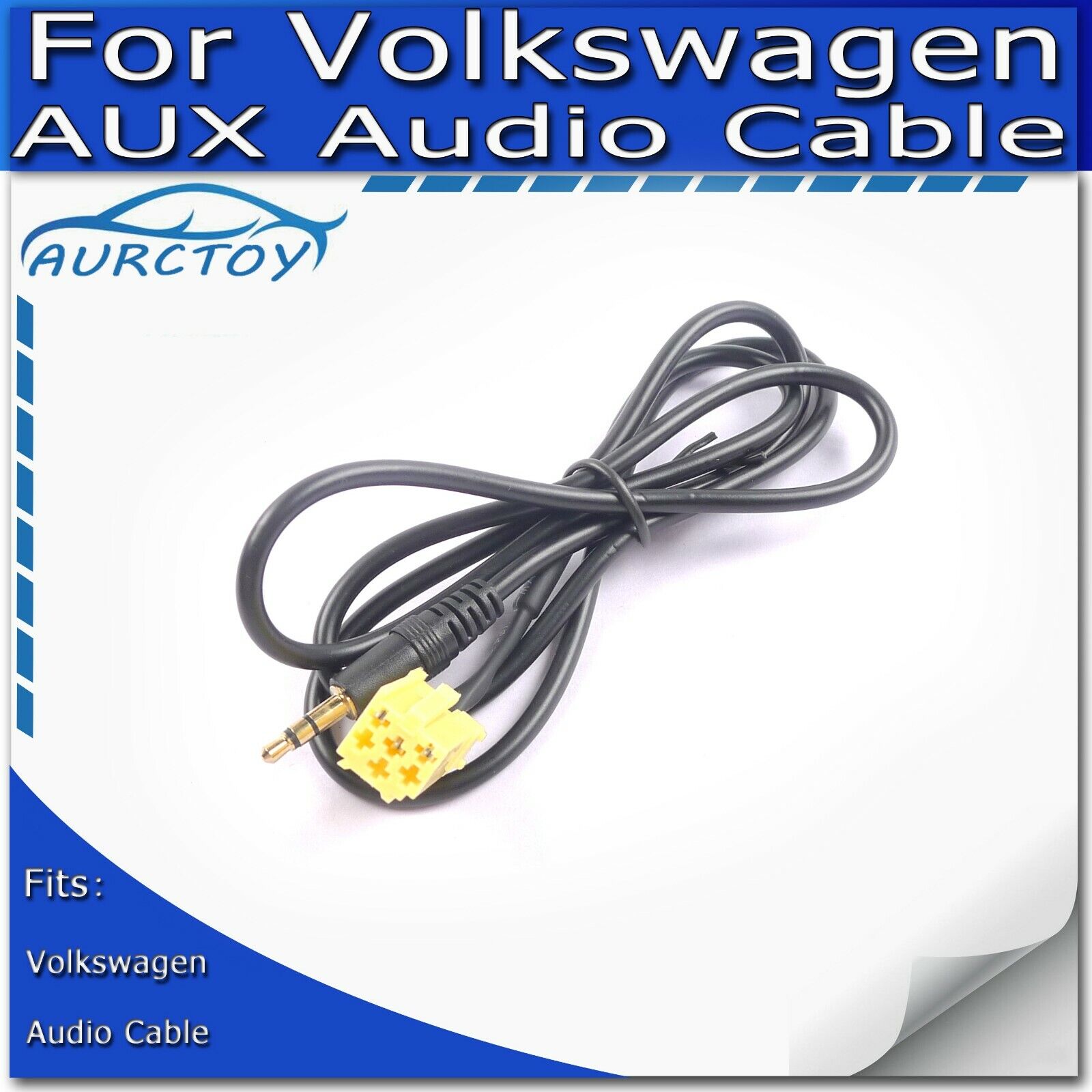 AUX harness cable ADAPTER CABLE For VW Fiat Grande Punto Alfa Romeo 159 socket