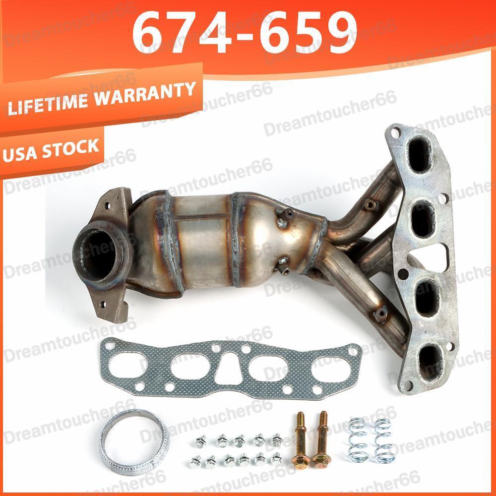 For 2002-2006 Nissan Altima 2.5L Exhaust Manifold Catalytic Converter &Gasket