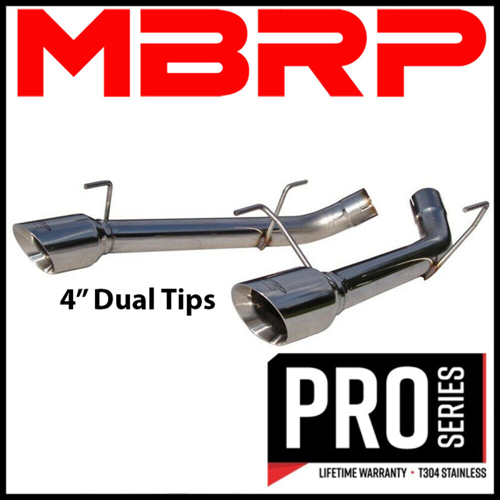 MBRP Axle-Back Exhaust w/o Mufflers for 2005-2010 Mustang GT / GT500 S7202304