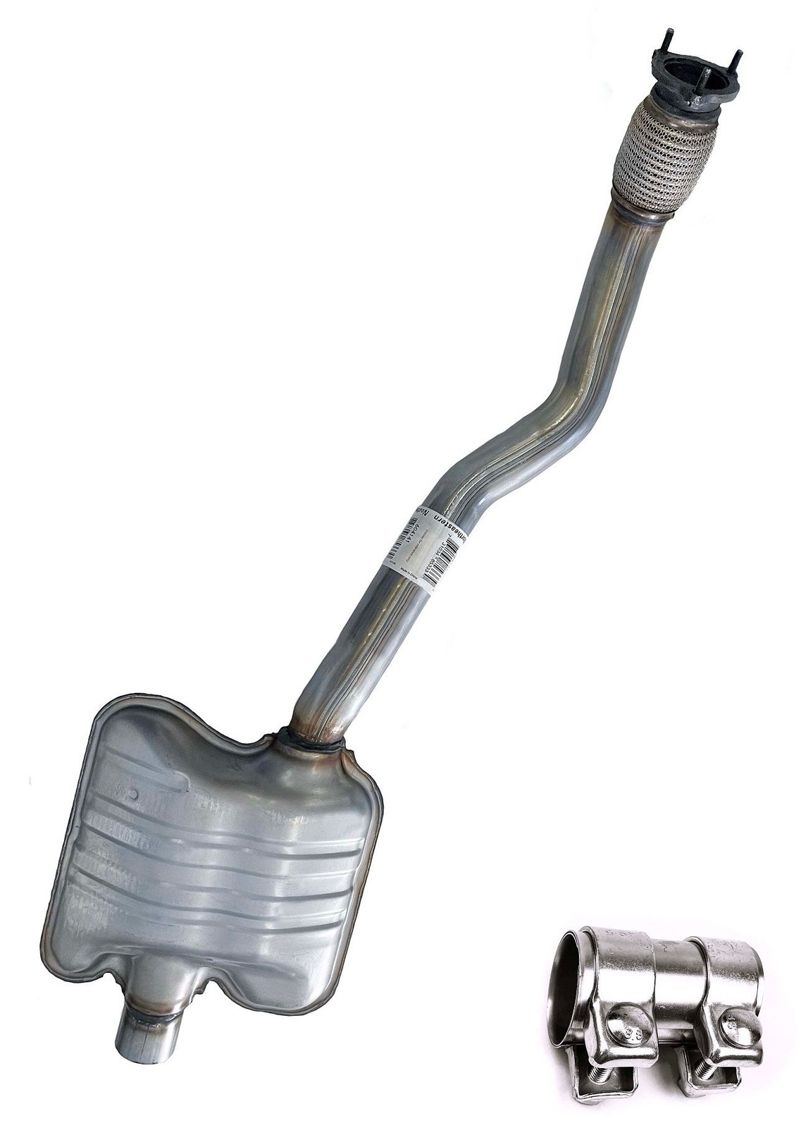 Flex Resonator Exhaust Pipe fits: 2009-2013 Audi A4 A5 Quattro 2.0L