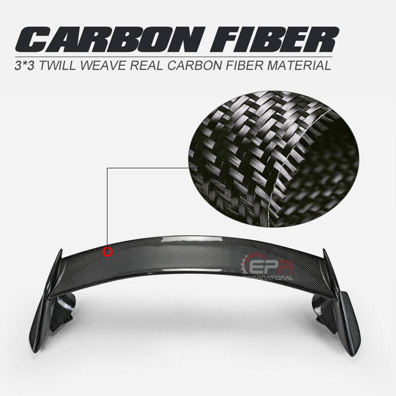 For Honda 15-17 Civic Ty-R FK2 Carbon Fiber OE Rear Spoiler Wing Lip Bodykits