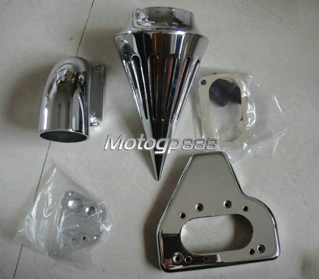 Chrome Spike Air Cleaner Intake Filter For Honda VTX 1800 02-09 VTX1800 08 Spike