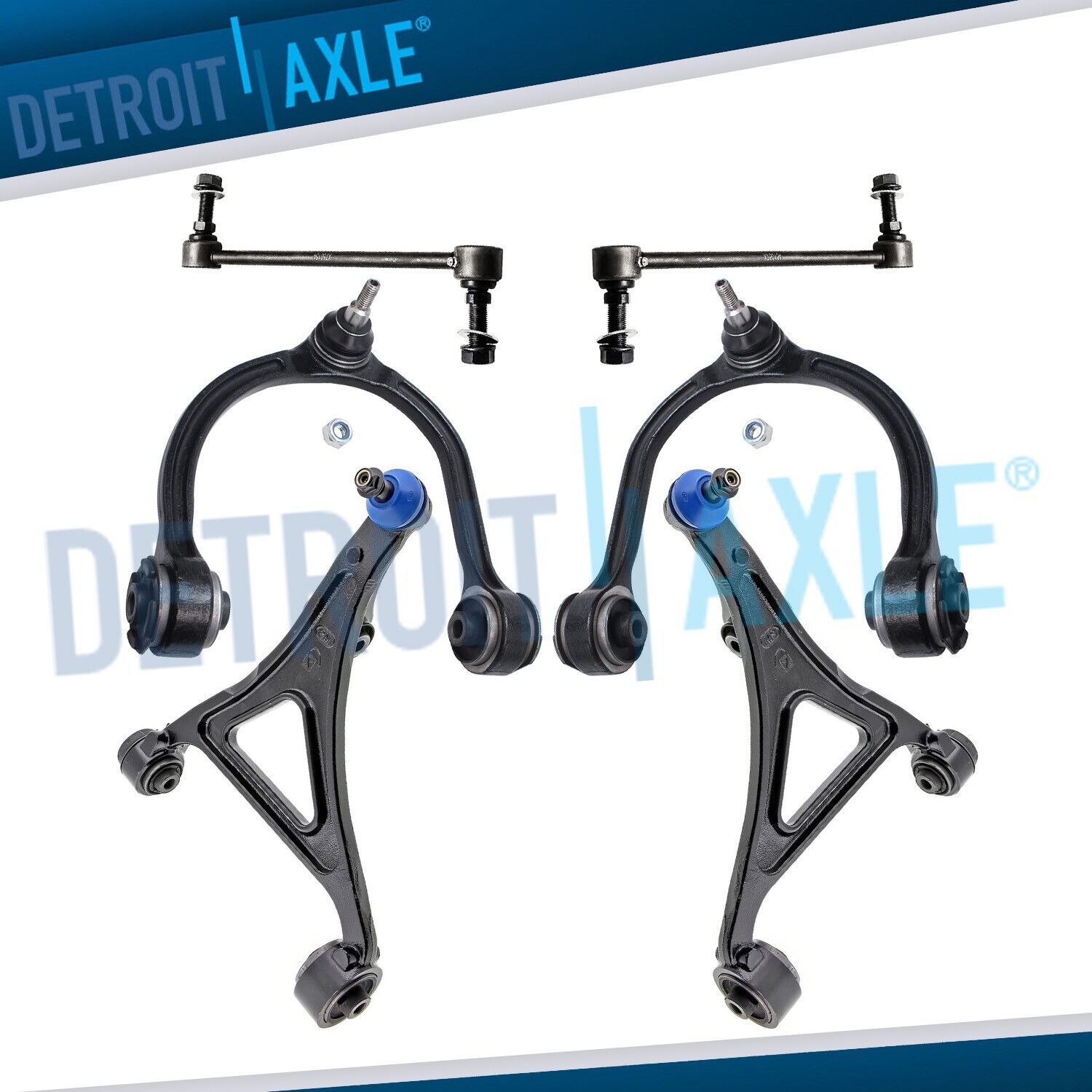 AWD Front Upper & Lower Control Arm Sway Bars for Dodge Challenger Charger 300